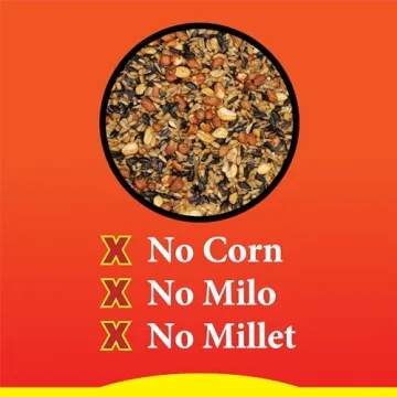 Premium Hot Blend Bird Food Squirrel Deterrent 5#