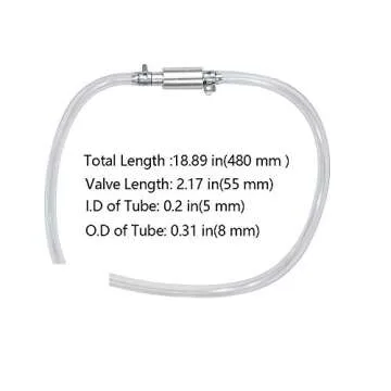 vbaxy Brake Bleeder Hose - One Way Check Valve Tool Kit