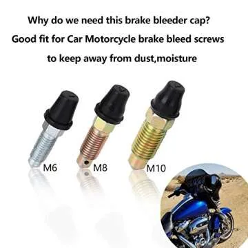 vbaxy Brake Bleeder Hose - One Way Check Valve Tool Kit