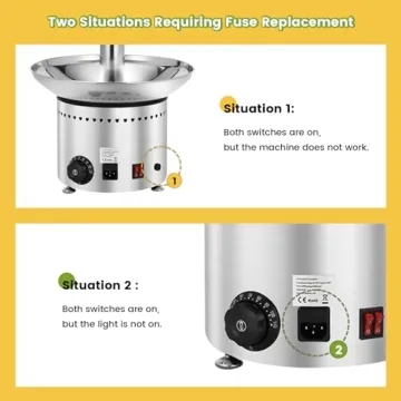 Flyseago Chocolate Fountain 4-Tier Stainless Steel 11Lbs