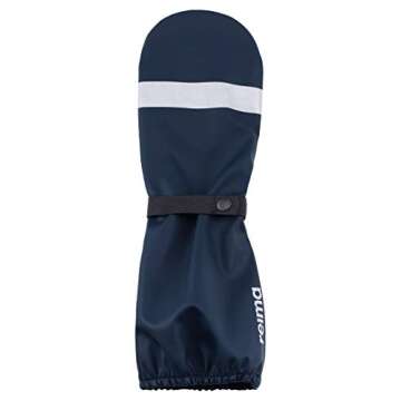Reima Kura Waterproof Unlined Rain Mitten for Kids 52720769801, Navy, 6-18M