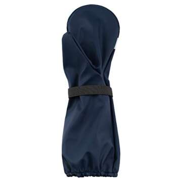 Reima Kura Waterproof Unlined Rain Mitten for Kids 52720769801, Navy, 6-18M