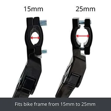 N+1 Adjustable Rear Side Kickstand for Mountain, eBike, Road, City & Heavy Bikes - 26"-29" Inch