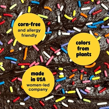 Rainbow Softies Natural Sprinkles Vegan & Dye-Free 3oz