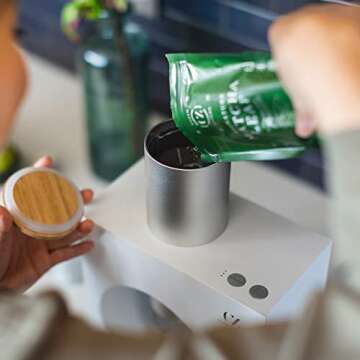 Matcha Maker Starter Kit, an Innovative At-home Matcha Machine that Produces Freshly Ground Matcha f...