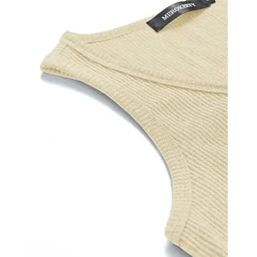Stylish MEROKEETY V Neck Tank Tops for Women