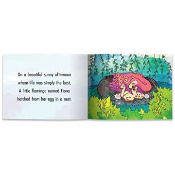 Fiona Flamingo - Children’s Emotions Book that Teaches Emotional Intelligence & How To Identify, Label, and Manage Feelings - Best Toddler Books That Grows Social Skills For Kids