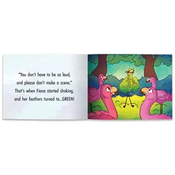 Fiona Flamingo - Children’s Emotions Book that Teaches Emotional Intelligence & How To Identify, Label, and Manage Feelings - Best Toddler Books That Grows Social Skills For Kids