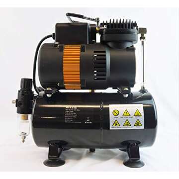 with air Tank. Piston Type. NO-Name Brand by SprayGunner