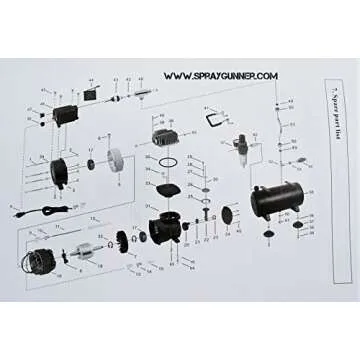 with air Tank. Piston Type. NO-Name Brand by SprayGunner