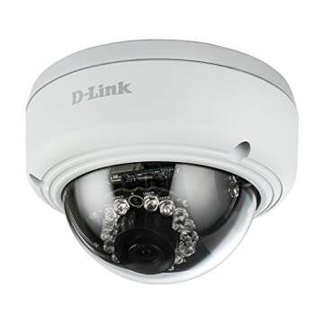 D-Link Vigilance Full-HD Dome Security Camera with Night Vision