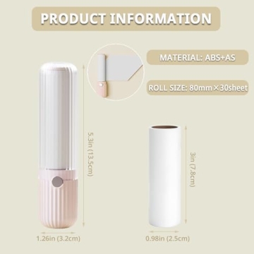 Sgdazo Compact Lint Roller for Travel & Everyday Use