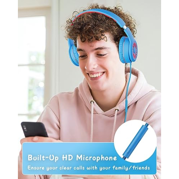 NIVAVA K16 Kids Headphones | Foldable & Comfortable Design