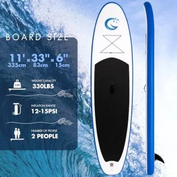FunWater Inflatable Ultra-Light Paddle Board for All