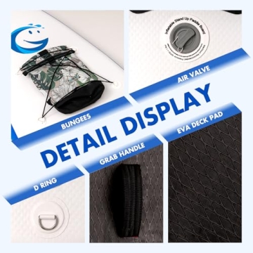 FunWater Inflatable Ultra-Light Paddle Board for All