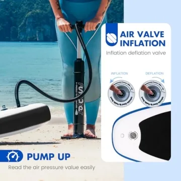 FunWater Inflatable Ultra-Light Paddle Board for All