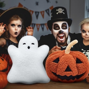 Poen Halloween Pillows Soft Decorative Cushions for Fun Decor