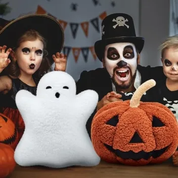 Poen Halloween Pillows Soft Decorative Cushions for Fun Decor