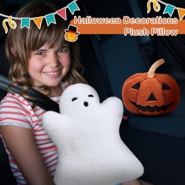 Poen Halloween Pillows Soft Decorative Cushions for Fun Decor