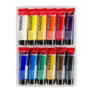 Amsterdam Acrylic Standard Series Paint Set 12x20milliliter