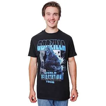 Godzilla World Devastation Tour T-Shirt for Fans