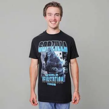 Godzilla World Devastation Tour T-Shirt for Fans