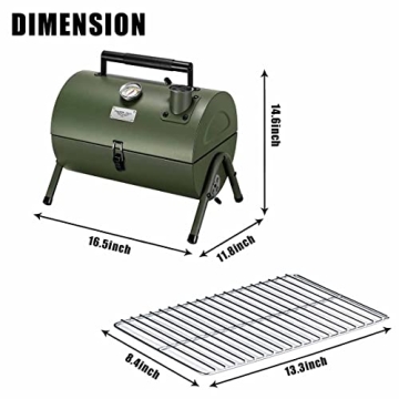 MAISON HUIS Portable Charcoal Grill Perfect for Outdoors