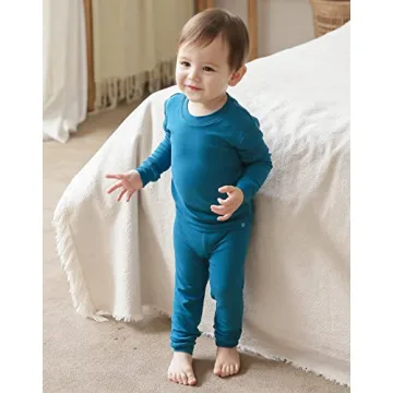 VAENAIT BABY Kids Long Sleeve Pajamas - Eco-Friendly Comfort!