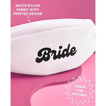 xo Fetti Bride Fanny Pack for Bachelorette Celebrations