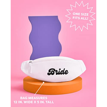 xo Fetti Bride Fanny Pack for Bachelorette Celebrations