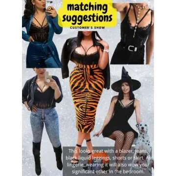 Kaei&Shi Kitty-Kitty Front Double Strap See Through Lingerie,V-Neck Floral Lace Body Suit,Sexy Lingerie For Women,One Piece Bodysuit Black Small