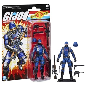 G.I. Joe Classified Cobra Trooper 6 Inch Action Figure - Premium Collectible
