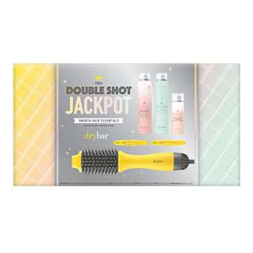 Drybar The Double Shot Jackpot Styling Set | Smooth Hair Essentials, Multi-Color