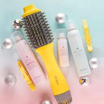 Drybar The Double Shot Jackpot Styling Set | Smooth Hair Essentials, Multi-Color