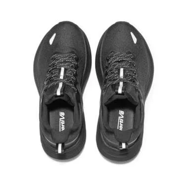 NORTIV 8 Women's Walking Shoes Cushion Comfortable ActiveBreeze Running Tennis Shoes Non-Slip Workout Gym Sports Athletic Breathable Fashion Sneakers,Size 10,All Black,SNWS248W