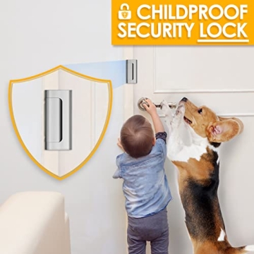 EverPlus Childproof Home Security Door Lock with 800 lbs Strength
