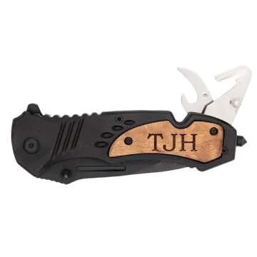 Custom Engraved Folding Knife - Perfect Gift for Men