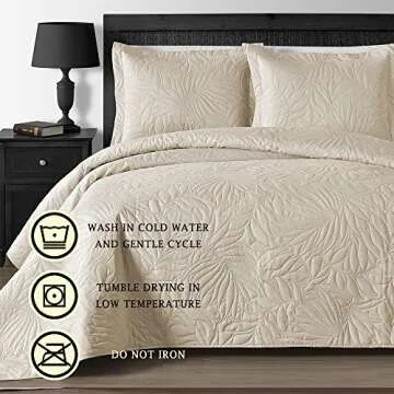 Cozy Lightweight Oversized Coverlet Set for All Ages