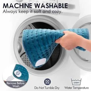 DAILYLIFE Heating Pad for Back Pain Relief 12" x 24"