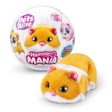 Pets Alive Hamstermania by ZURU | Adorable Electronic Hamster with Sounds