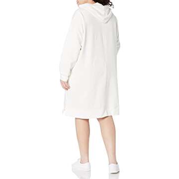 Iona Long-Sleeve Hooded Mini Sweatshirt Dress - The Drop