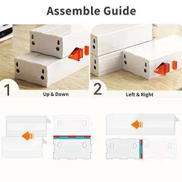 ARTDOT Diamond Art Storage Containers, 4 Pack Stackable Bead Organizers with 128 Slots and Diamond Painting Accessories and Tools for Beads Nail Pill Rhinestones Seed