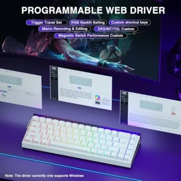 Aula Hero 68 HE 60% Wired Gaming Keyboard Enhanced Performance