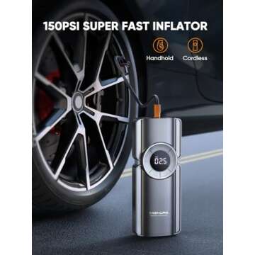 TREKURE Portable Car Jump Starter & Air Compressor