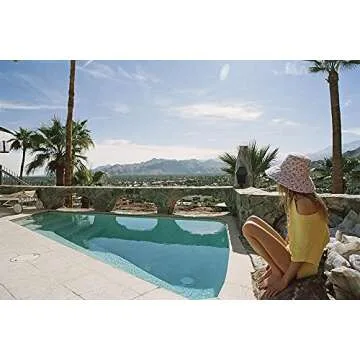 Lack of Color Women's Wide-Brimmed Cotton Canvas Holiday Bucket Hat (Violet Bloom, Small/Medium)