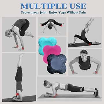 Upgrade Your Yoga with Extra Thick Knee Pads Comfort