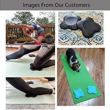 Upgrade Your Yoga with Extra Thick Knee Pads Comfort