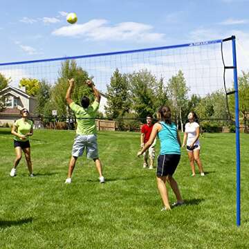 Portable Outdoor Volleyball Net System - Park & Sun Spiker Sport