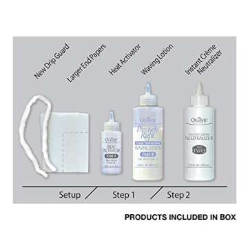 Ogilvie Salon Styles Precisely Right Professional Conditioning Perm Kit - Ideal for Color-Treated, Normal Hair - 1 Application