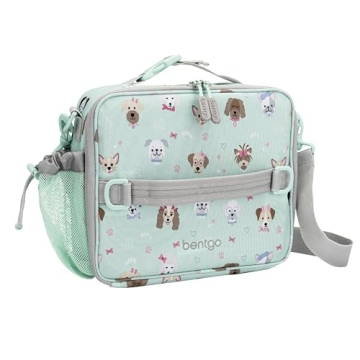 Bentgo Kids Lunch Bag - Durable, Double-Insulated Lunch Bag for Kids 3+; Holds Lunch Box, Water Bott...
